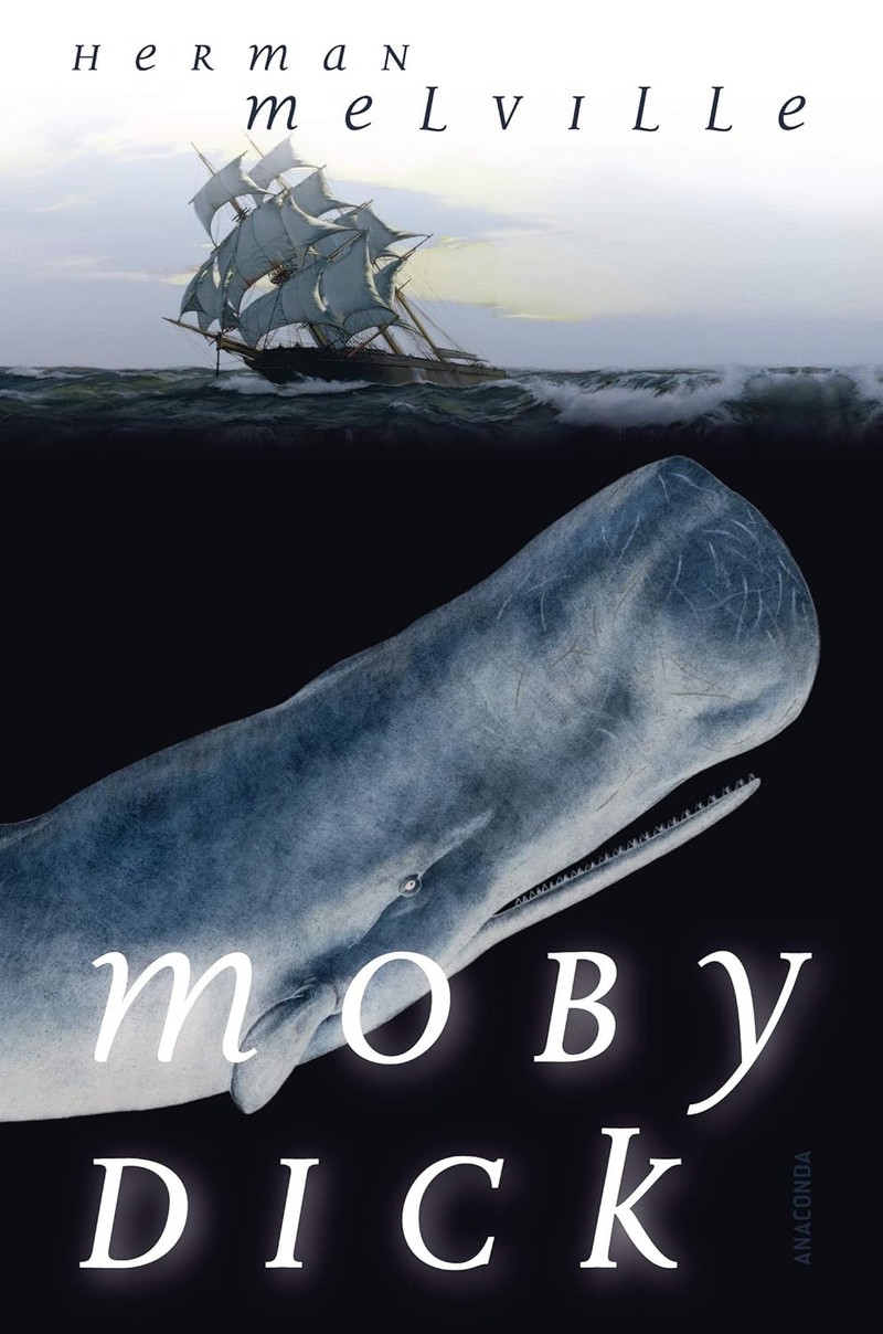 „Moby-Dick“ von Herman Melville wurde 1851 veröffentlicht und zählt heute zu den Meisterwerken der amerikanischen Literatur.