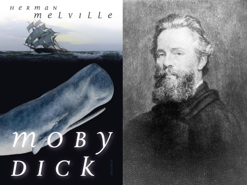 „Moby-Dick“ von Herman Melville wurde 1851 veröffentlicht und zählt heute zu den Meisterwerken der amerikanischen Literatur.