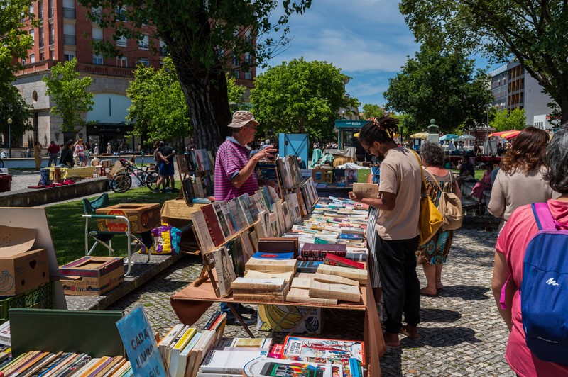 Auch Bücherflohmärkte bieten eine gute Möglichkeit, gebrauchte Bücher loszuwerden.