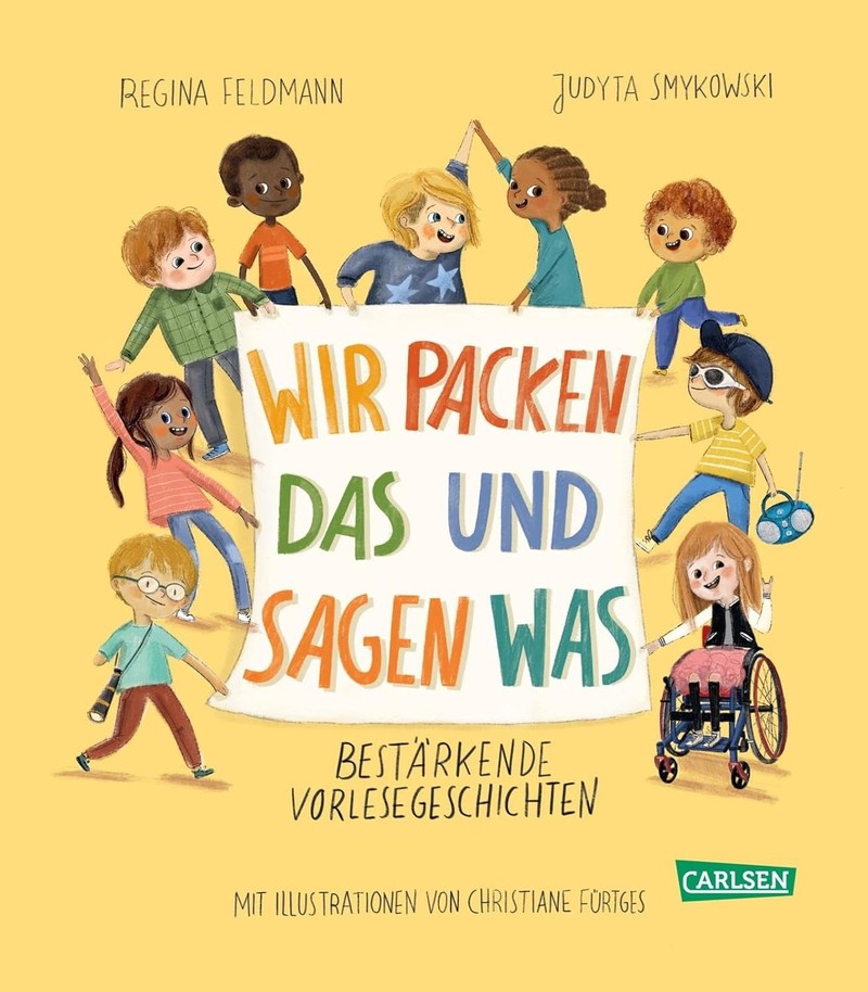 In mehreren Vorlesegeschichten bringt „Wir packen das und sagen was“ Kindern bei, für sich selbst einzustehen.