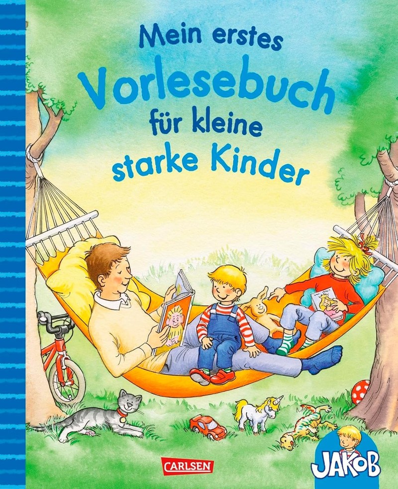 „Mein erstes Vorlesebuch für kleine starke Kinder“ greift alltägliche Erlebnisse auf, die kleine Kinder ganz normal beschäftigen.