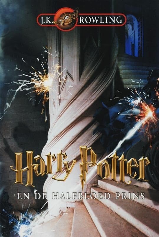 Das niederländische Cover für „Harry Potter und der Halbblutprinz“ ist schlicht, aber dennoch schön anzusehen.