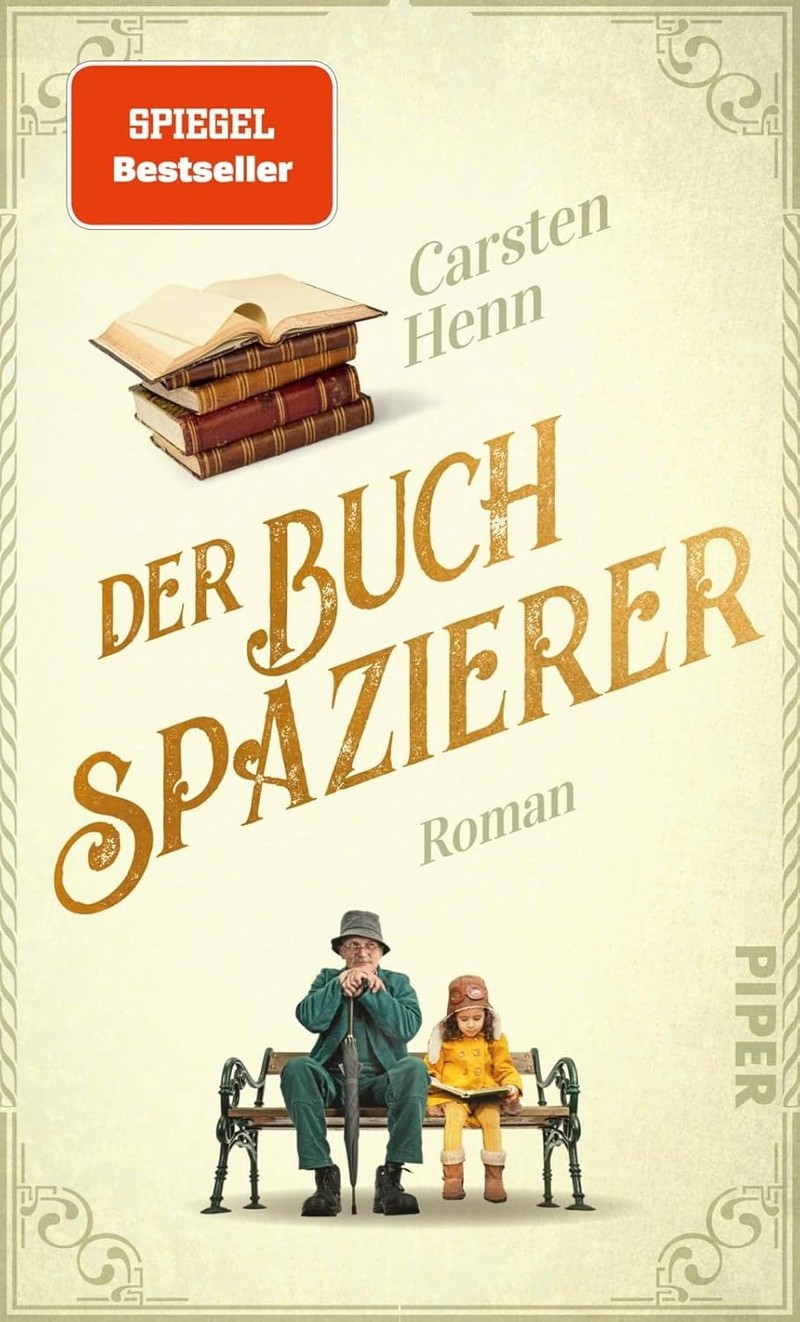 „Der Buchspazierer“ von Carsten Henn ist ein herzerwärmender Roman über Freundschaft, Menschlichkeit und die Magie von Büchern.