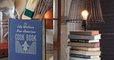 Aus alt mach wow: Was du aus alten Büchern alles machen kannst