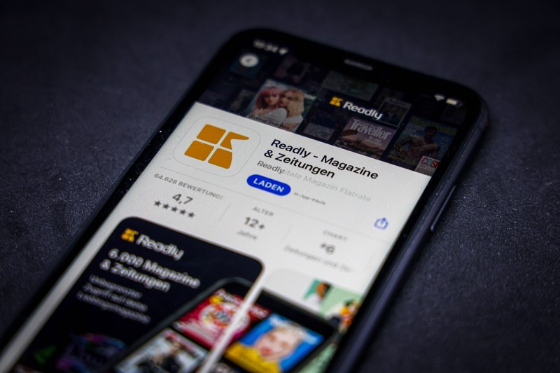 Die Readly-App ist für alle, die gerne Magazine oder Zeitungen lesen.