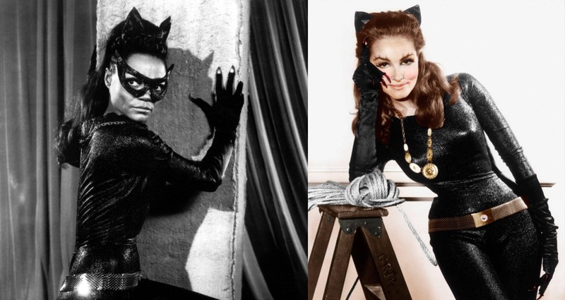Eartha Kitt und Julie Newmar spielten Catwoman in der klassischen Batman-Serie.