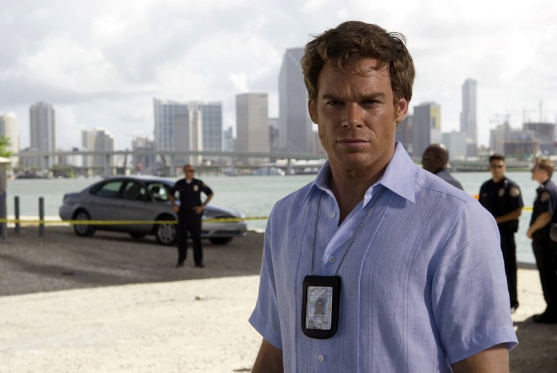 Michael C. Hall verkörpert „Dexter“ in der Serie.