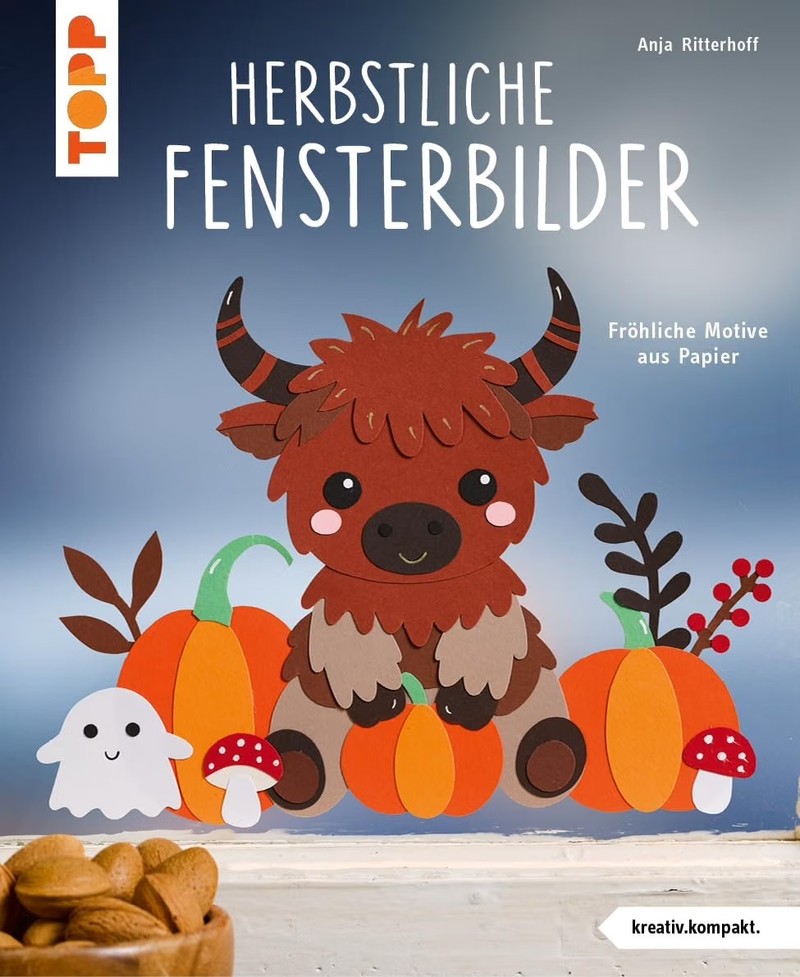 Fensterbilder sind eine beliebte Herbstdeko.