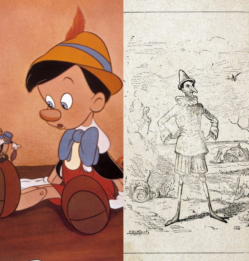 Carlo Collodi zeichnete einen deutlich weniger lieben Pinocchio.