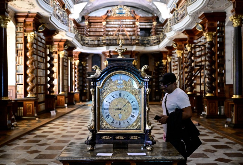 Die Nationalbibliothek in Tschechien stammt aus dem 18. Jahrhundert.