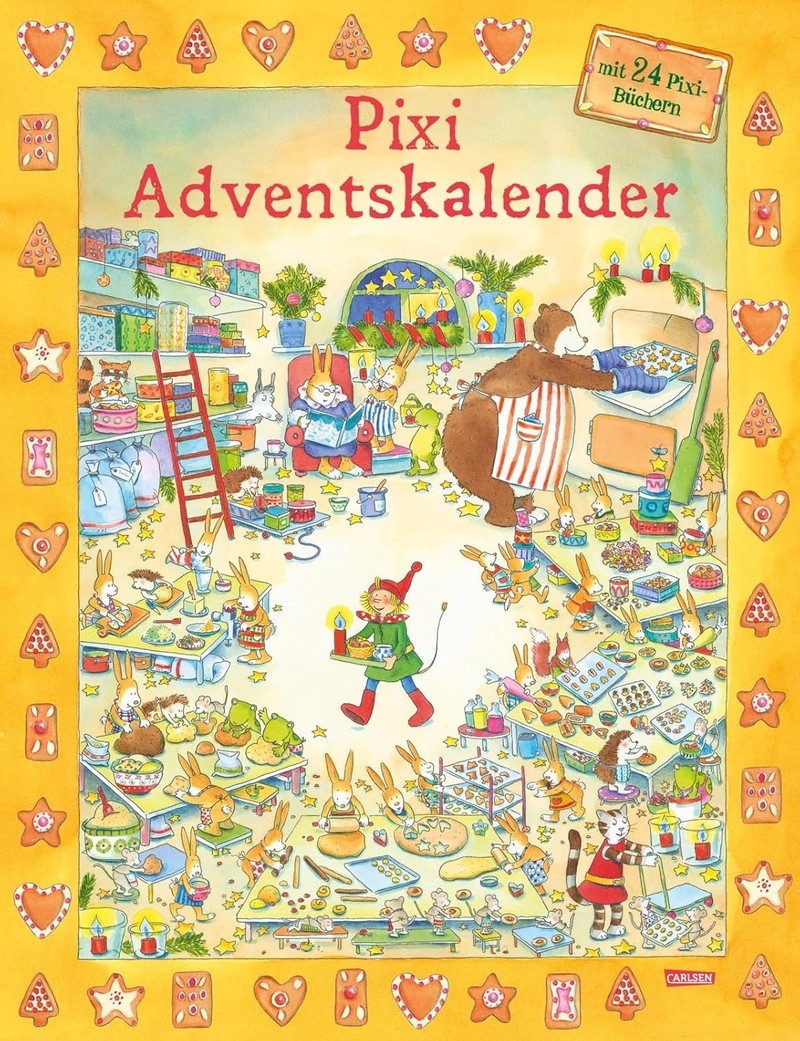 Mit 24 Büchern schafft der „Pixi“-Adventskalender weihnachtliche Stimmung.