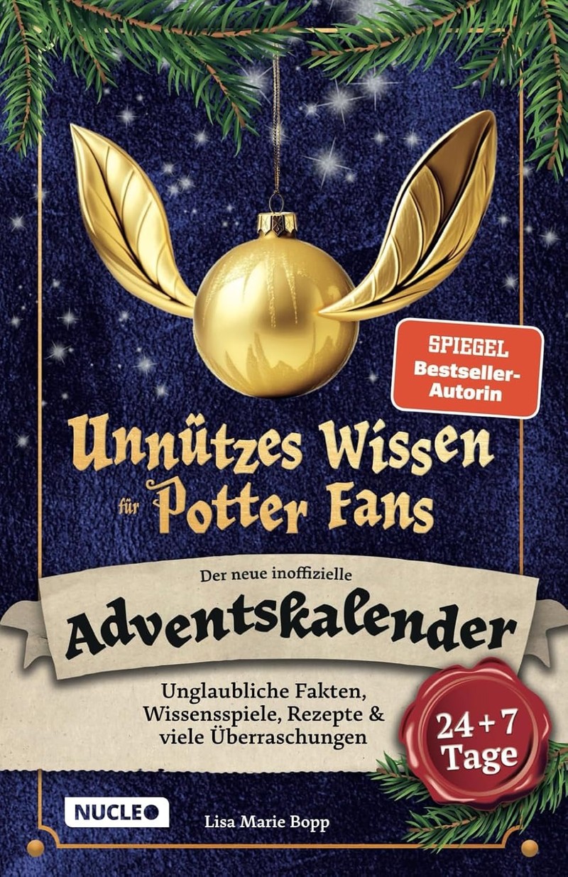 Mit einem „Harry Potter“-Adventskalender können sich Fans jeden Tag ein Stück Magie in den Alltag bringen.