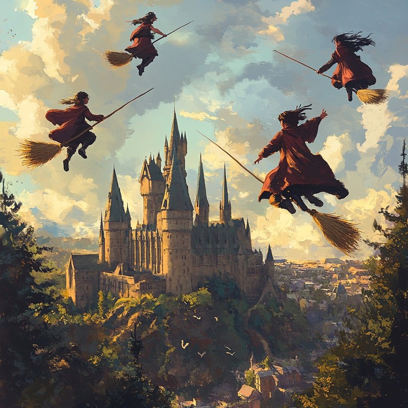 Während der Schulzeit war McGonagall eine begnadete Quidditch-Spielerin.