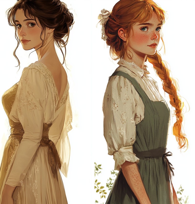 Die beste Freundin der Buchfigur Elizabeth Bennet könnte Anne Shirley sein.