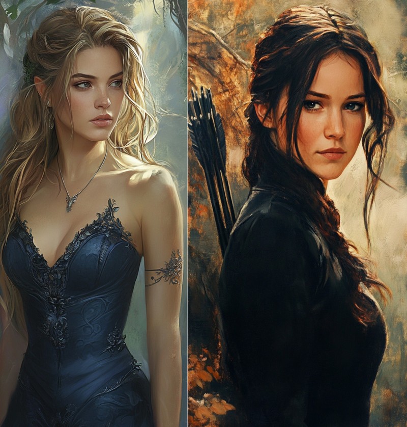 Feyre und Katniss würden sich vermutlich sehr gut verstehen.