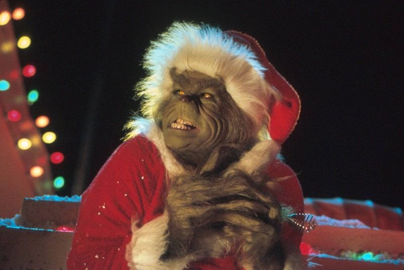 Jim Carrey ist „Der Grinch“.