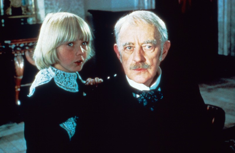 Ricky Schroeder und Sir Alec Guinness in „Der kleine Lord“ von 1984.