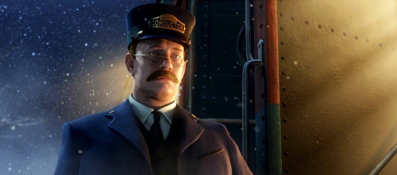 Tom Hanks als Computerfigur in „Der Polarexpress“.