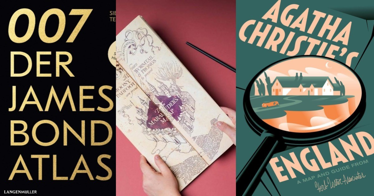 Literarische Landkarten: Diese Welten kannst du jetzt entdecken – und verschenken