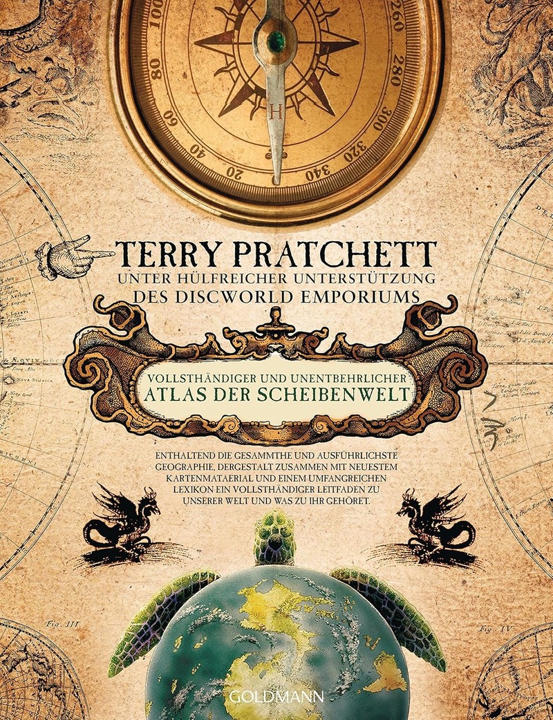 Der Atlas zu Terry Pratchetts fantasievoller Scheibenwelt.