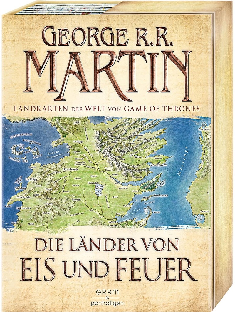 Umfangreiche Landkarten zu „Game of Thrones“