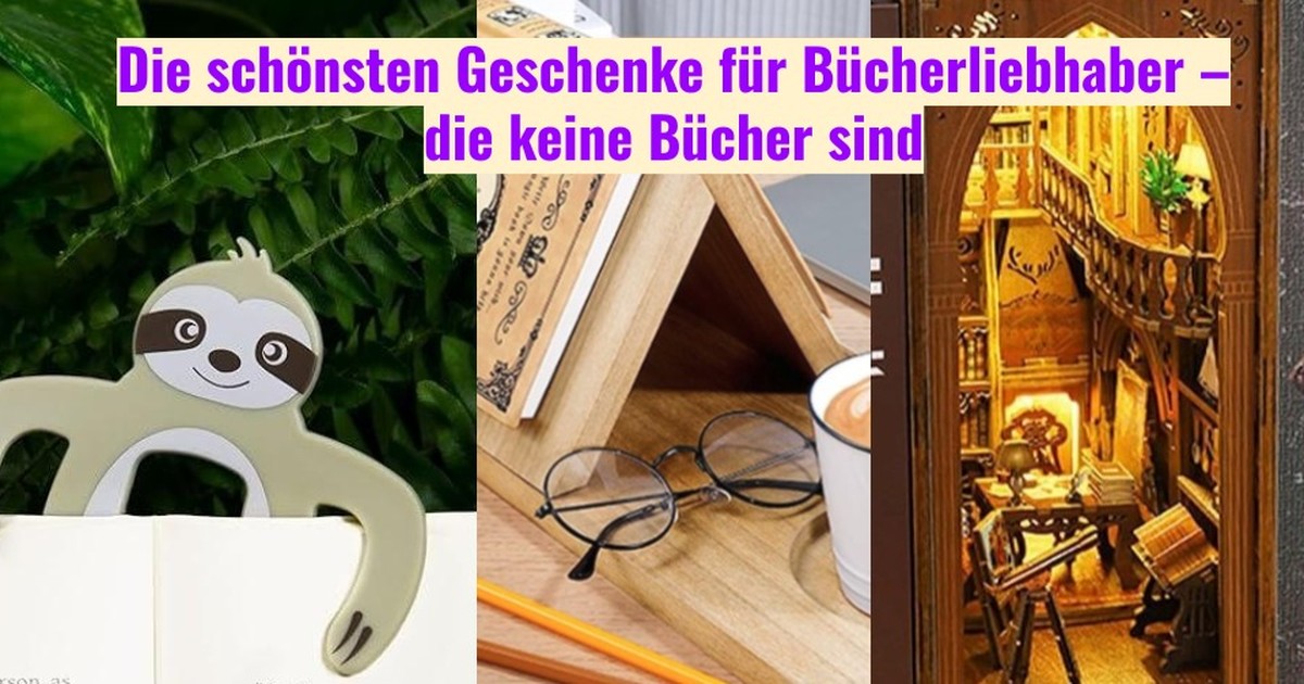 Diese Geschenkideen bringen Buchliebhaber wirklich zum Strahlen