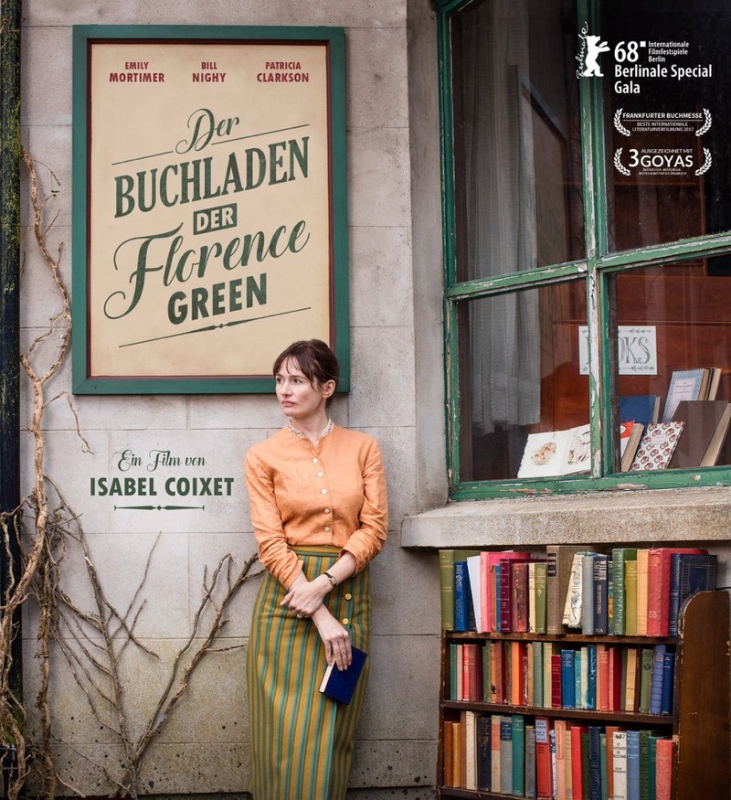 „Der Buchladen der Florence Green“ von 2017 ist pure Kino-Magie für Bücherfans.