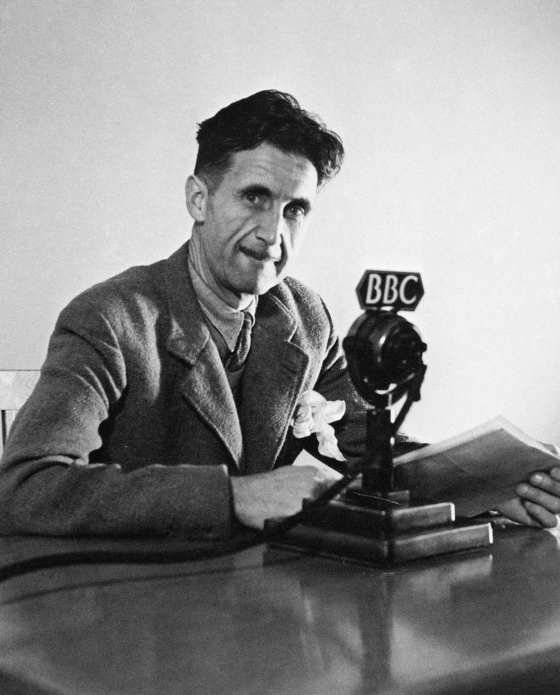 Der Schriftsteller George Orwell.