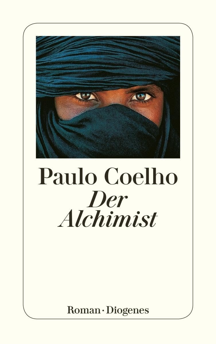 Buchcover von Paul Coelhos „Der Alchimist“.