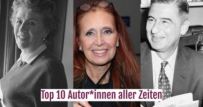 Die Top 10 der erfolgreichsten Autor*innen der Welt – wer steht ganz oben?