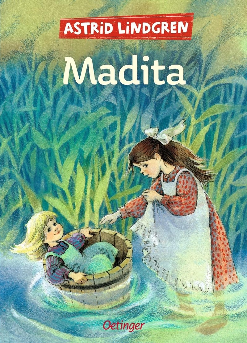 Madita: Das Buch erzählt die Geschichte der lebhaften Madita, die mit ihrer kleinen Schwester Lisabet und ihren Eltern in Schweden lebt.