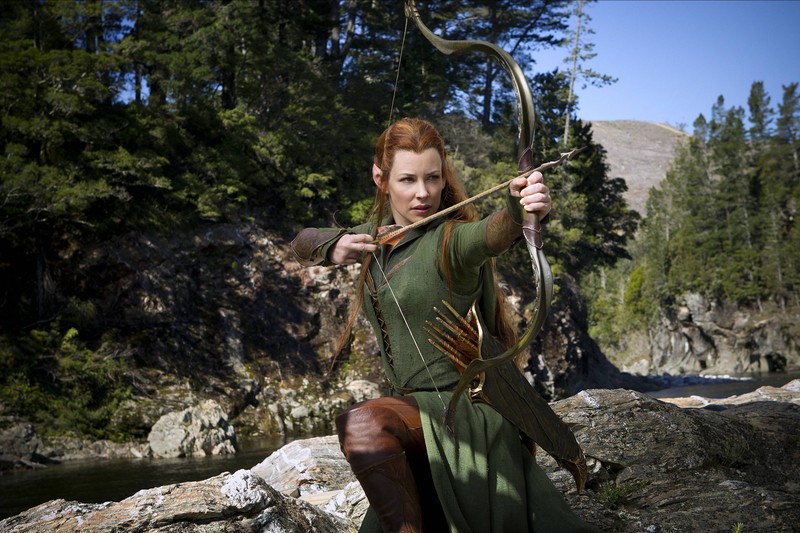 Die Figur Tauriel aus den „Hobbit“-Filmen existiert im Buch gar nicht.