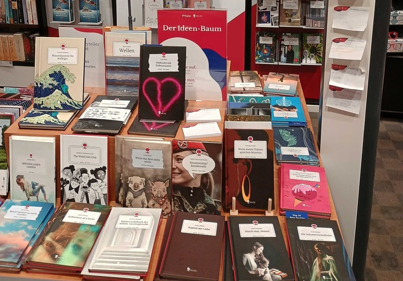 In ausgewählten Thalia-Filialen gibt es eine eigene Ecke für Story.One.