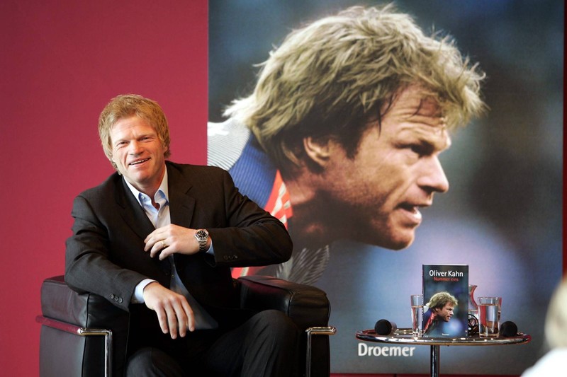 Oliver Kahn veröffentlichte schon drei Bücher.