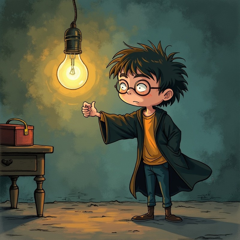 Harry Potter hilft sich selbst.