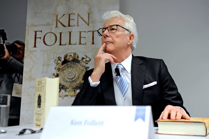 Ken Follett macht in unserem Ranking den Anfang.