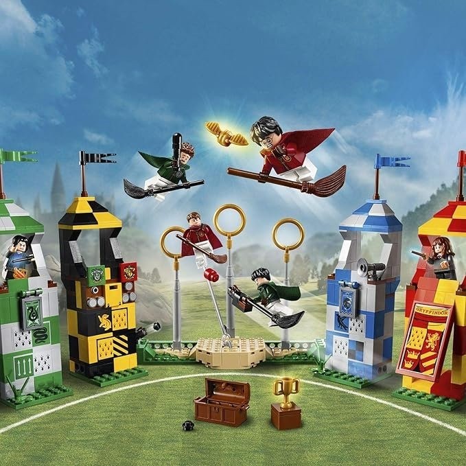 Quidditch lässt sich auch mit Lego spielen.