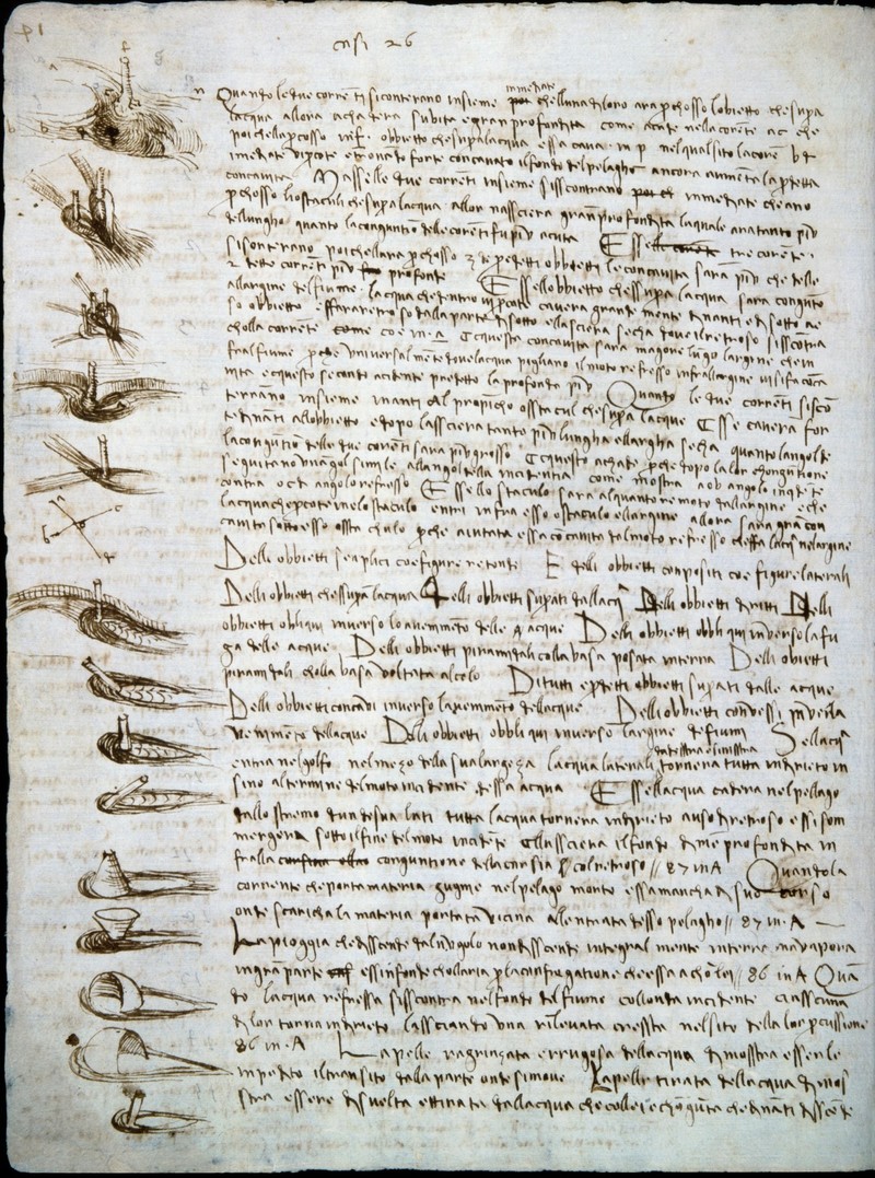 Der „Codex Leicester” ist mittlerweile in Besitz von Bill Gates.