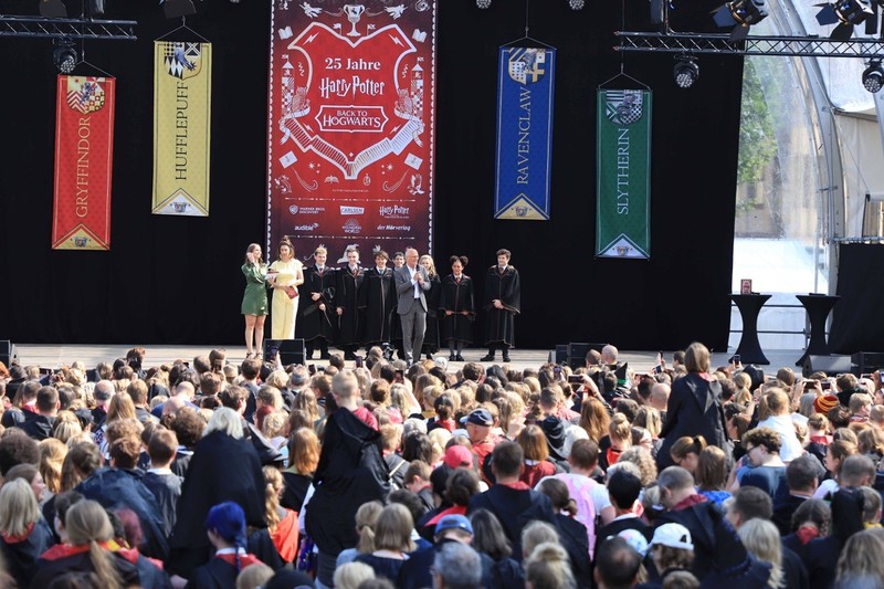 In Hamburg wurde 2023 ein Harry-Potter-Weltrekord aufgestellt.