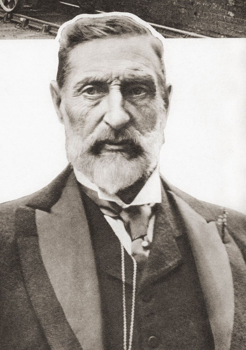  Sir H. Rider Haggart ist ein englischer Schriftsteller für Abenteuerromane und lebte von 1856 bis 1925.