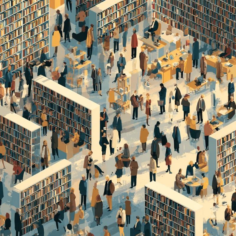 Das Problem hat jede volle Bibliothek.