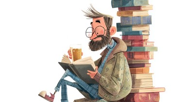 Spaß muss sein: Die lustigsten Witze über Bücher und Leseratten