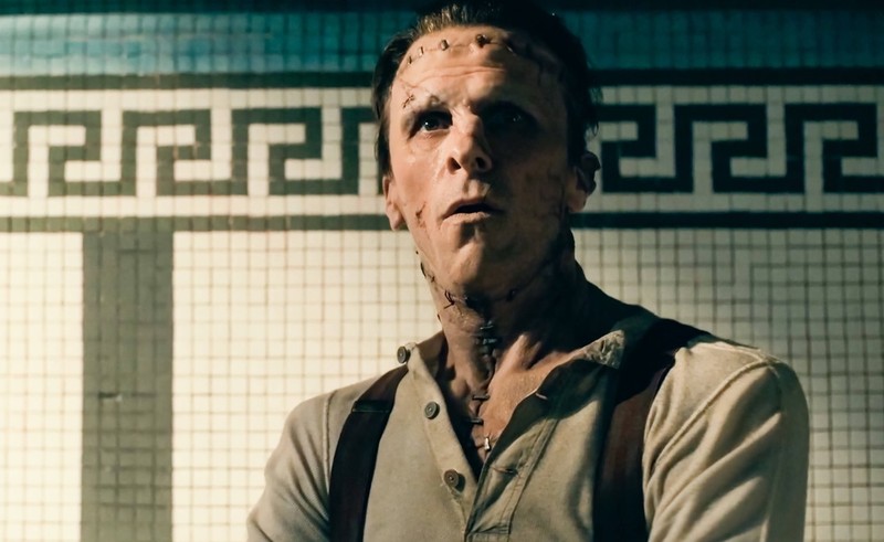 Christian Bale als Frankensteins Monster in „The Bride! – Es lebe die Braut“.