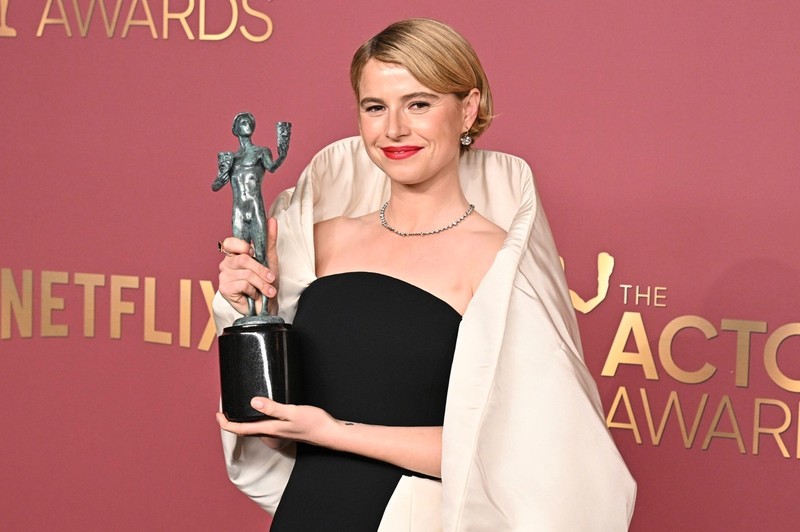 Jessy Buckley gilt für „Hamnet“ als Oscar-Favoritin.