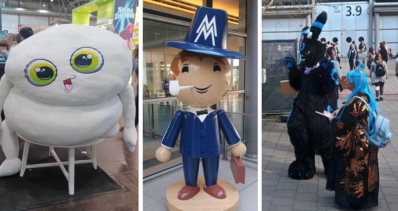 Die seltsamen Wesen der Leipziger Buchmesse.