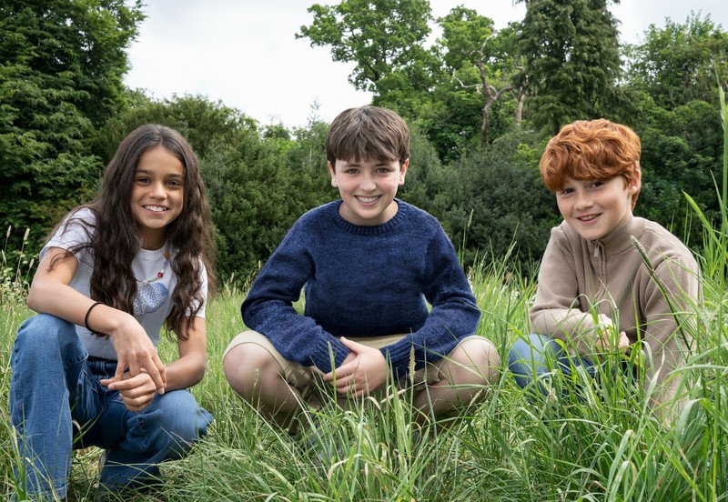 Das so genannte „Goldene Trio“ aus Hermine, Ron und Harry.