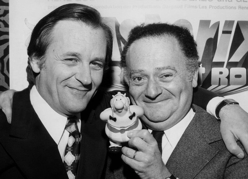 René Goscinny und Albert Uderzo haben Asterix und Obelix 1959 erstmals veröffentlicht.