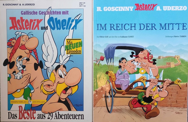 Sonderbände zur Asterix-Reihe erschienen seit Jahrzehnten.