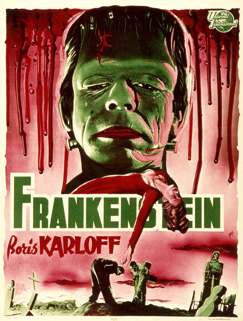 Das gängige Bild von Frankensteins Monster ist geprägt durch Boris Karloff.
