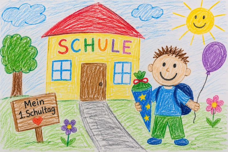 Der erste Schultag ist einer der wichtigsten im Leben.